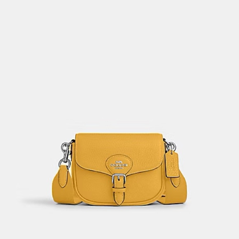 Coach Yellow Modern Crossbody Bag - Picture 3 of 9